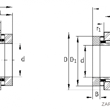 ZARN3570-TN / ZARN3570-TV Needle Roller/axial Cylindrical Roller Bearing/ Ball Screw Support Bearing/ Bearings for Screw Drives photo-3