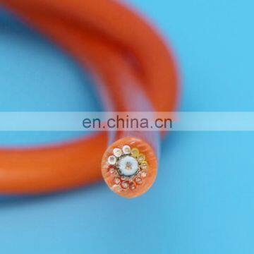 12 core cctv sewer robot cables coaxial RG59 100-500m signal transmission cable