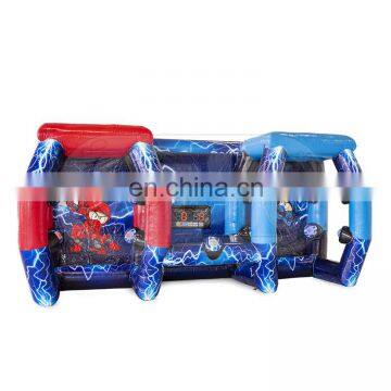 Inflatable 4 Player Interactive Adult Game Ips Ninja Battle Nerf Rival Arena