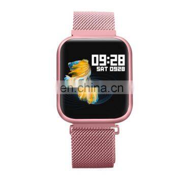 P80 Smart Bracelet Full Touch Screen Heart Rate Blood Pressure Sleep Monitoring Exercise Meter Step Water photo-7