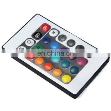 DC 12V 5050 SMD IP 65 Waterproof Outdoor Rgb Flexible Led Light Strip Kit With 24 Keys Remote