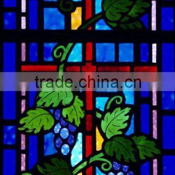 Stained Glass Religious Sysblom Church Window photo-2