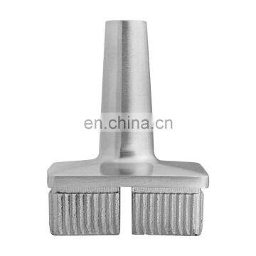 High Quality Stainless Steel 304 Handrail Support Round Square Tube Bracket photo-2