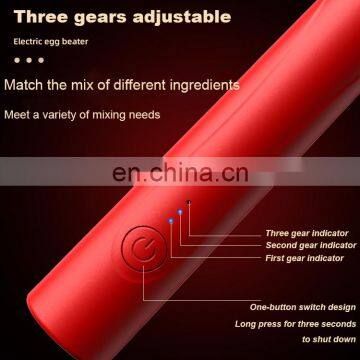 Cream Mixe- Cake Automatic Egg Breaker Whisk Baking Tools Hand Whisk-Electric Household Mini Eggbeater photo-3