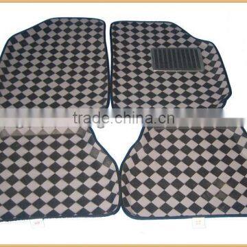 2012 newest leather 3D car floor carpet