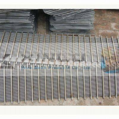 Welded Wedge Wire Screen Plate, Reliable Johnson Wedge Wire Screen Panels , Anti Abrasion Wedge Wire Sheets