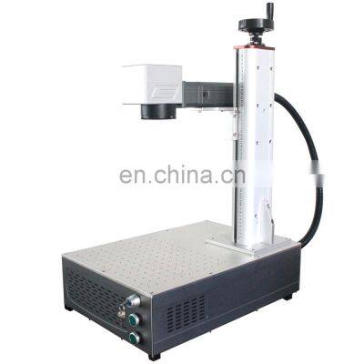 Efficient Fiber Laser Rotary Marking Rings/ Round Metal Engraving Machine photo-2