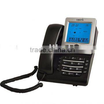 big LCD telephone with directory