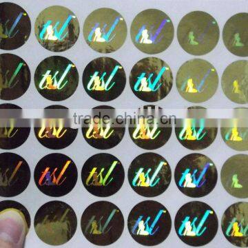 customized design laser 3D hologram label