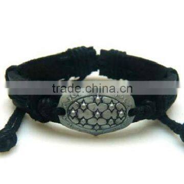 Hot Sale Fashion Handmade Alloy Leather Bracelet Wholesale