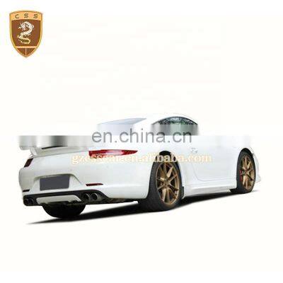 Promotional Price Body Parts FRP Car Spoiler Rear Wing For Porche 911 991 Update To T-chart 2014-2016 photo-3