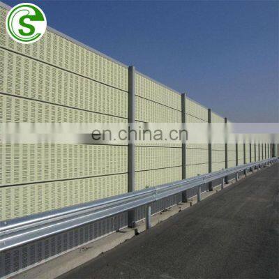 Roadway sound Barrier / Noise Absorption Fence / Acoustic Insulation Wall ( ISO manufacturer )