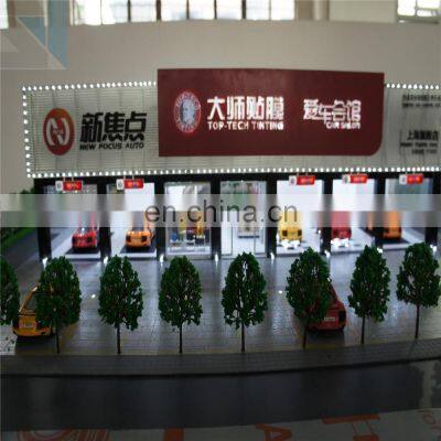 Abs and Acrylic Handmade Model With Building Model Cars, 3d Building Models photo-3