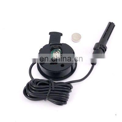 Mini Humidity Tester Hygrometer Thermometer Round Temperature Meter Probe for Aquarium Freezer Refrigerator With Line photo-3
