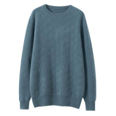 Autumn Season Oversized Cashmere Sweater Fashion Clothing Men 