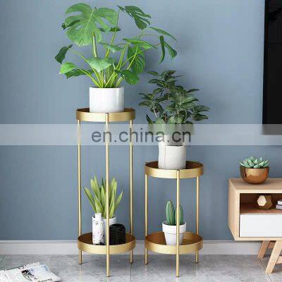 Garden Metal Flower Pot Stands Rectangle Flower Pot Stands For Home Decorative