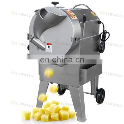 Industrial cube cutting commercial fruit vegetable dicer machine multifunction vegetable cutting machine