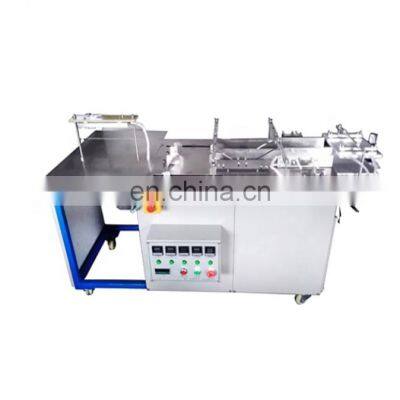 Semi-automatic perfume box card cellophane wrapping  packing machine