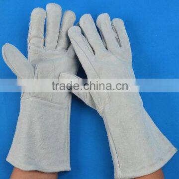 cow split leather safety welding gloves with low price