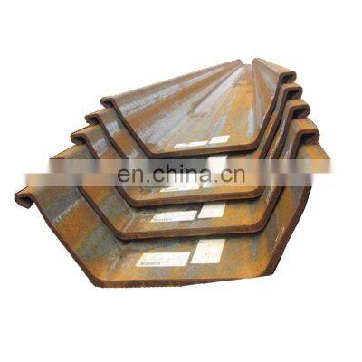 10.5mm thick C TYPE U type Z type steel sheet pile Q390bz