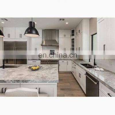 china import used modern design white doors skirting board kitchen cabinet