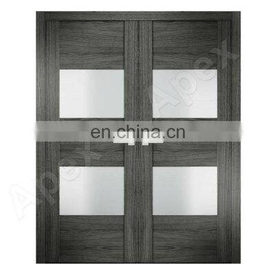 European Model Door Style Ash Wood Veneer Flush Door Interior Door photo-2