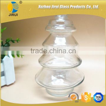 500ml clear pine glass liquor bottle or pine diffuser bottle