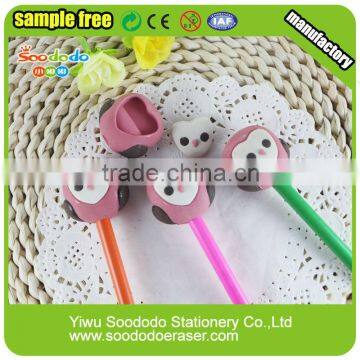 Wood Pencil With Rubber Cap