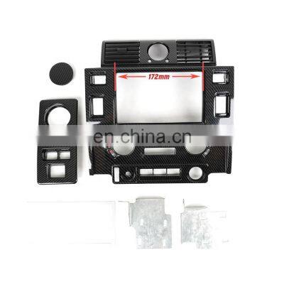 FOR DEFENDER CARBON LOOK INTERIOR DASHBOARD CENTRE CONSOLE