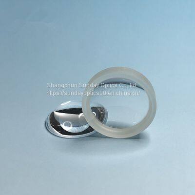 UV Fused Silica Plano Convex Lens Dia.15mm EFL 45mm Wavelength 250-425nm