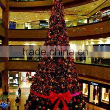 New 2015 commercial christmas display tree for shopping mall