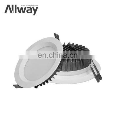 ALLWAY Antiglare Potlight Spotlight Down Lamp Indoor Office Home Ceiling Recessed LED Downlight