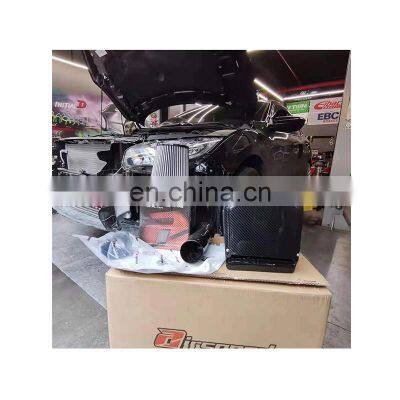 Engine Replacement High Efficiency Dry Carbon Fiber Material Cold Air Intake For Honda Civic 1.5T