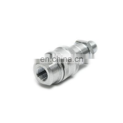 Hydraulic hand tool stainless steel Screw to connect couplings parker pioneer hydraulic high pressure 3000 series coupler