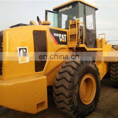 Original Japan Caterpillar Used Machines , Cat 950h Wheel Loader , Caterpillar Heavy Equipments