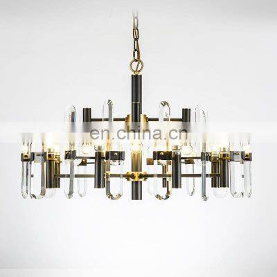 Guzhen Lighting Manufacturers Indoor Decoration Chandelier Clear Crystal Glass Pendant Lighting Fixture for Villa photo-4