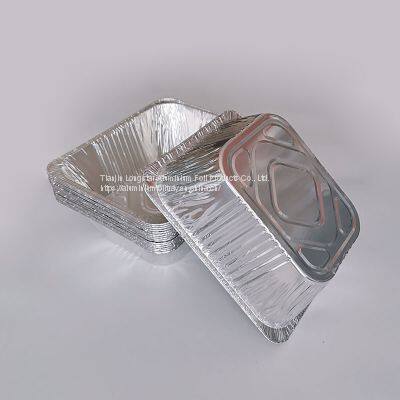 5400ml Deepened Tin Foil Soup Pan Turkey Tray With Lid photo-3