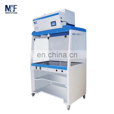 MedFuture Ductless Fume Cabinet Chemical Filter LCD Touch Screen Control Fume Hood for Laboratory DR