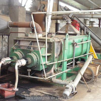 Vacuum Sludge Treatment Dryer Hollow Paddle Dryer Industrial Drying Equipment Gypsum Powder Hollow Paddle Dryer photo-3