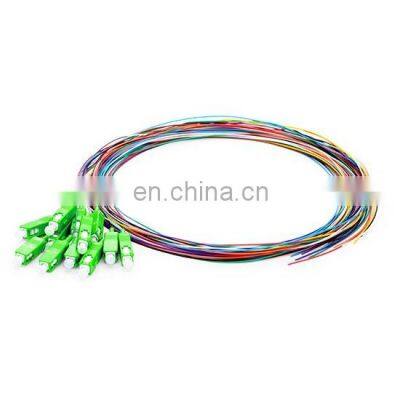 12 Fibers SC APC 9125 Single Mode Color-Coded Fiber Optic Pigtail photo-4