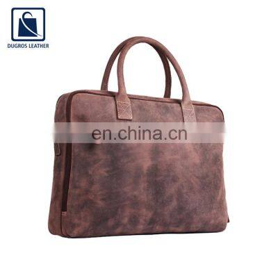 Wide Range of Modern Design Eye Catching Look Genuine Leather Office Bag