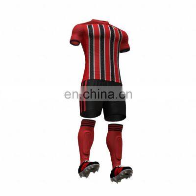 Cheap Sports Club Jersey Shorts Set Short Sleeve Shirts Soccer Uniforms for Teams photo-4