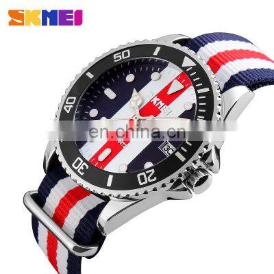 9133 Arab Numeral Watch Quartz Best Military Watch Arloji for Man Skmei