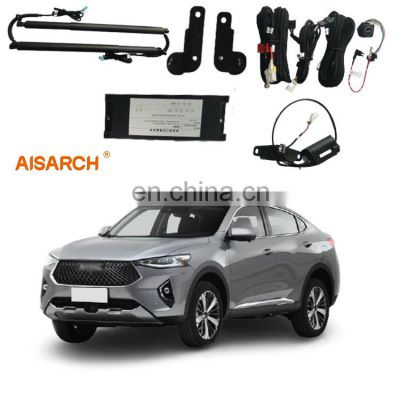 Dual pole smart electric tailgate equipped kick induction system upgrade accessories for Haval F7X