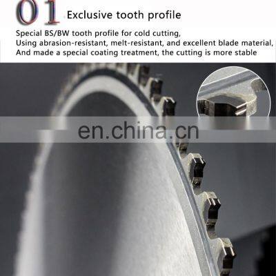 Imported Cold Saw Iron Cutting Circular Saw Blade Ceramic Cold Saw photo-2