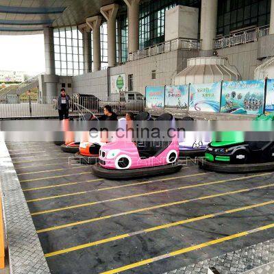 Indoor bumper car floor theme park equipment electric bumper car ride for sale