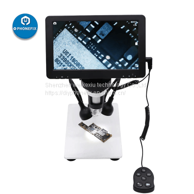 12MP DM9 HD 7 inch screen 1200x USB Digital Microscope