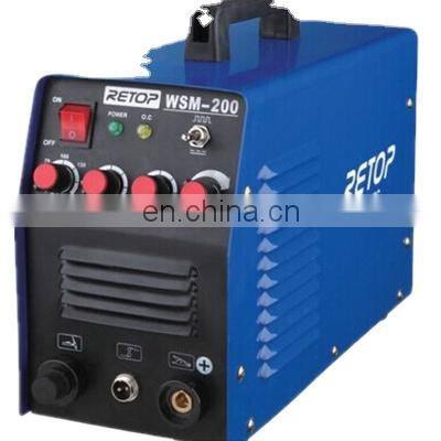 WSM200 inverter auto spare parts dc welder tig weld welding machine portable air conditioner