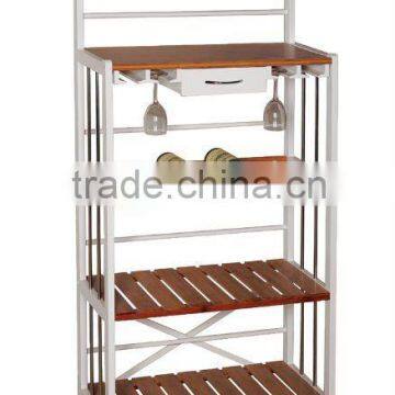 wooden kitchen cart