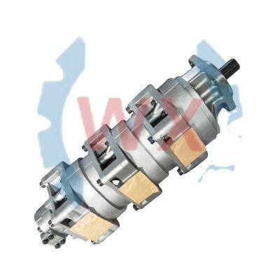 WX Factory direct sales Price favorable gear Pump Ass'y705-58-47000Hydraulic Gear Pump for KomatsuWA600-1-A